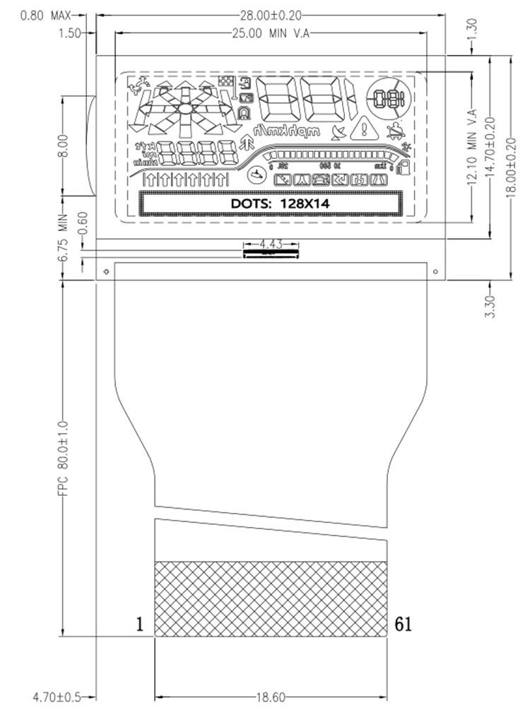 lcd-tekening lcd drawing