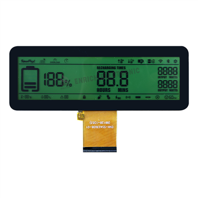 Aanpasbare STN-segment LCD-module