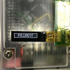 0,69 inch 96x16 LCD