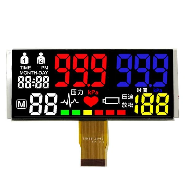 Aangepaste BTN-segment LCD-printkleur