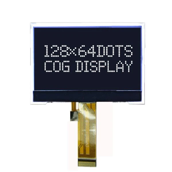 Standaardformaat 128x64 grafische LCD Wit op zwart